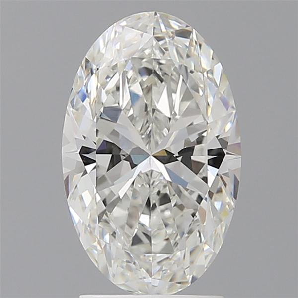 2.59 ct. oval Lab Grown Diamond front image