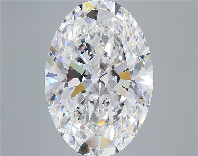 11.10 ct. oval Lab Grown Diamond front image