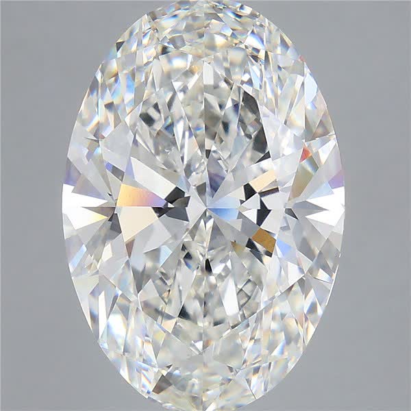 10.57 ct. oval Lab Grown Diamond front image