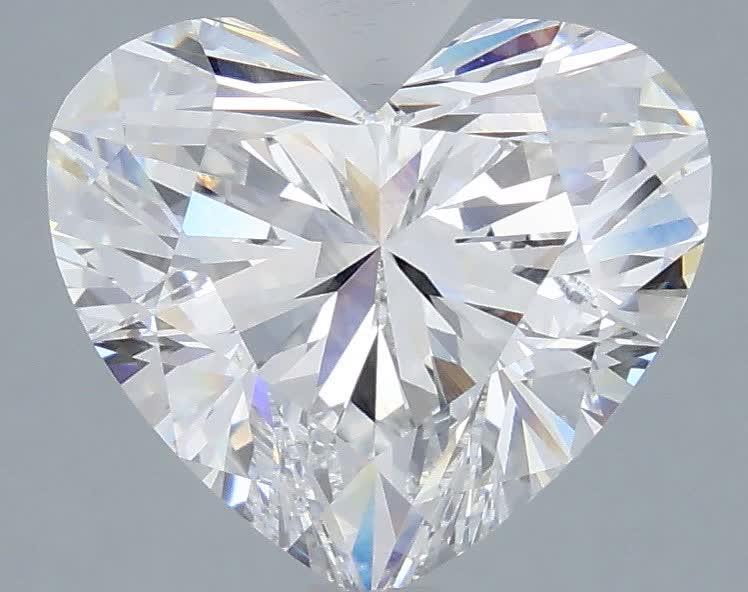 4.58 ct. heart Lab Grown Diamond front image