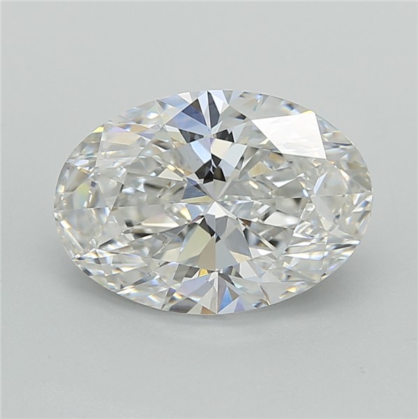 2.77 ct. oval Lab Grown Diamond front image