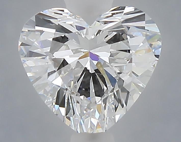 1.08 carat d VVS2 EX Cut IGI heart diamond