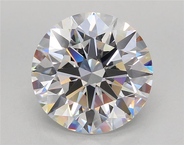 7.04 ct. round Lab Grown Diamond front image