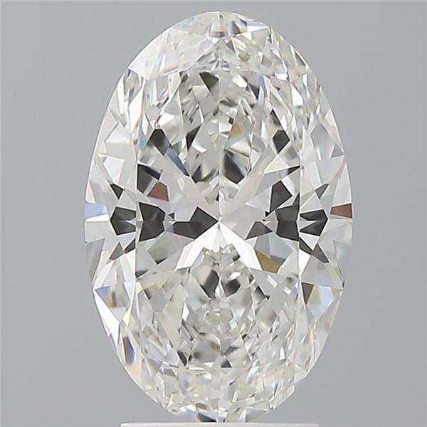 3.10 ct. oval Lab Grown Diamond front image