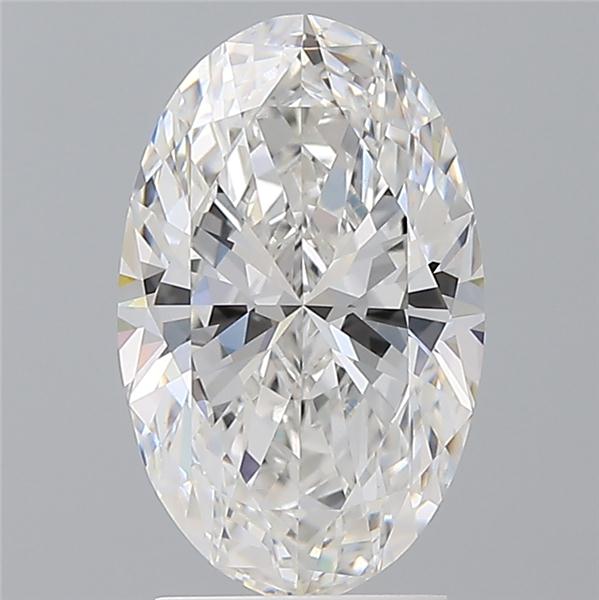 2.59 ct. oval Lab Grown Diamond front image