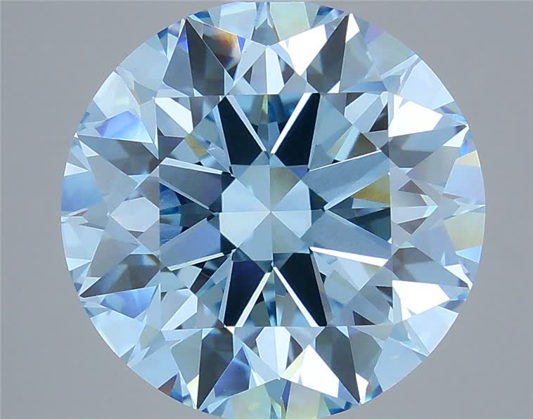 6.11 ct. round Lab Grown Diamond front image