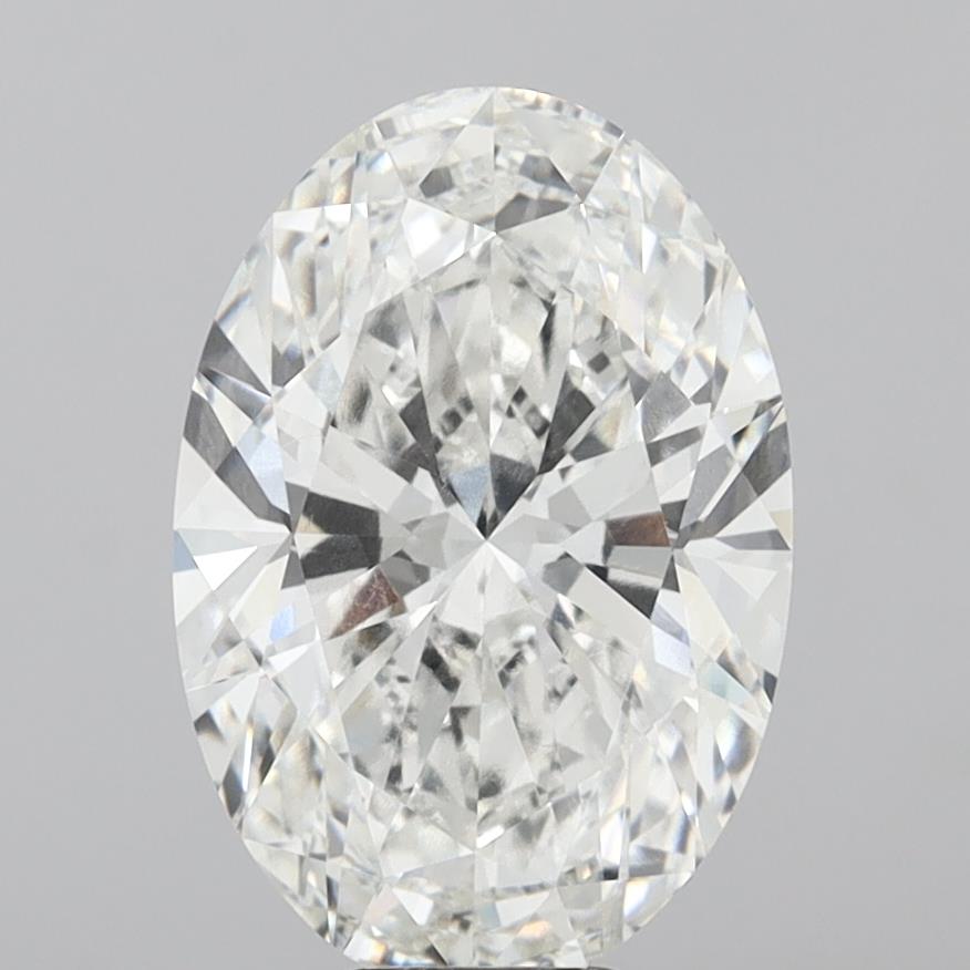9.07 ct. oval Lab Grown Diamond front image