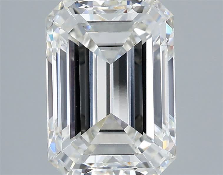 2.91 ct. emerald Lab Grown Diamond front image