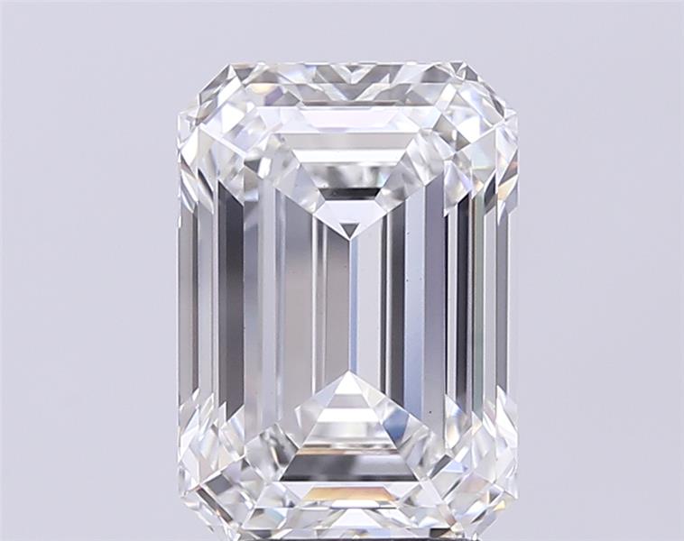 5.13 ct. emerald Lab Grown Diamond front image