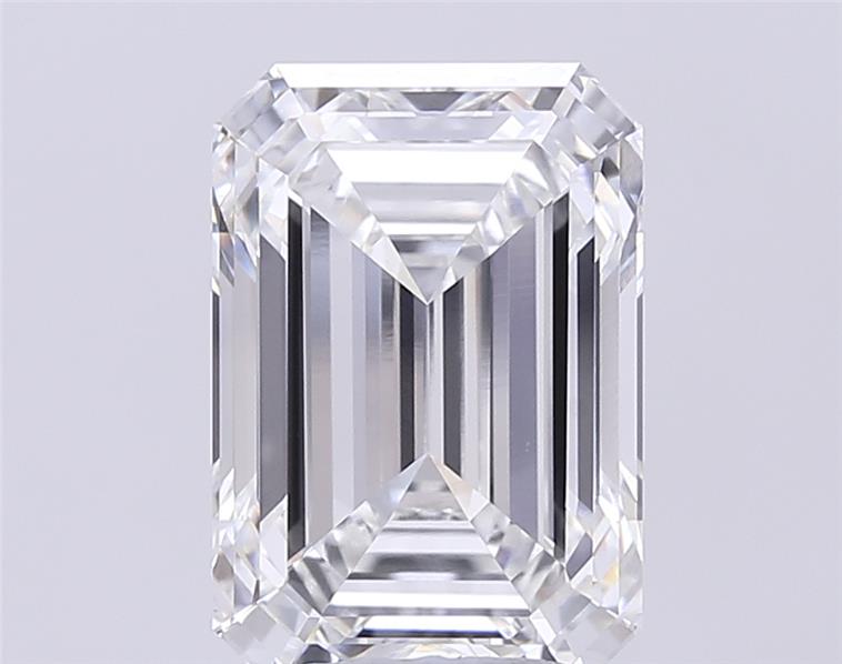 6.54 ct. emerald Lab Grown Diamond front image