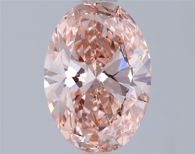 1.08 ct. oval Lab Grown Diamond front image