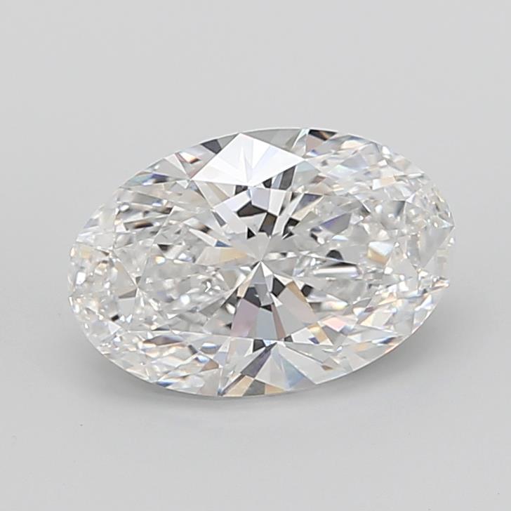 6.09 ct. oval Lab Grown Diamond front image