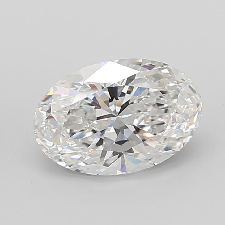 6.05 ct. oval Lab Grown Diamond front image