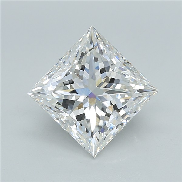 3.03 ct. princess Lab Grown Diamond front image