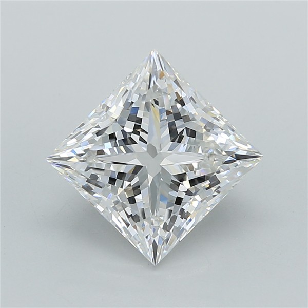 3.04 ct. princess Lab Grown Diamond front image