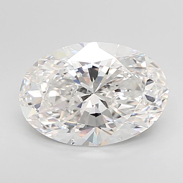 4.04 ct. oval Lab Grown Diamond front image