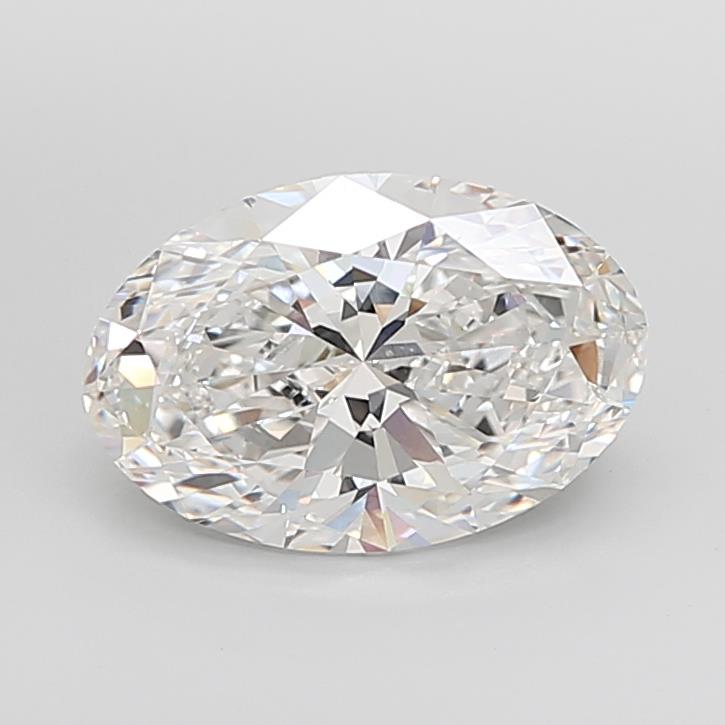6.01 ct. oval Lab Grown Diamond front image