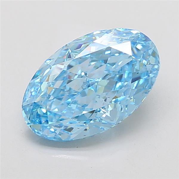 5.06 ct. oval Lab Grown Diamond front image
