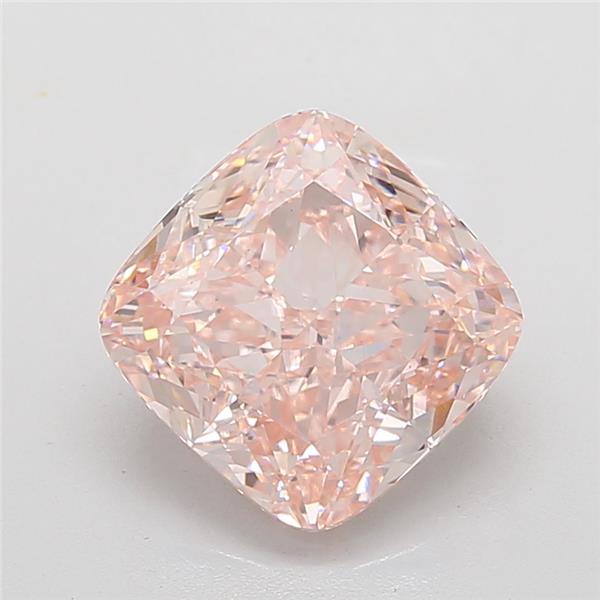 7.05 ct. cushion Lab Grown Diamond front image