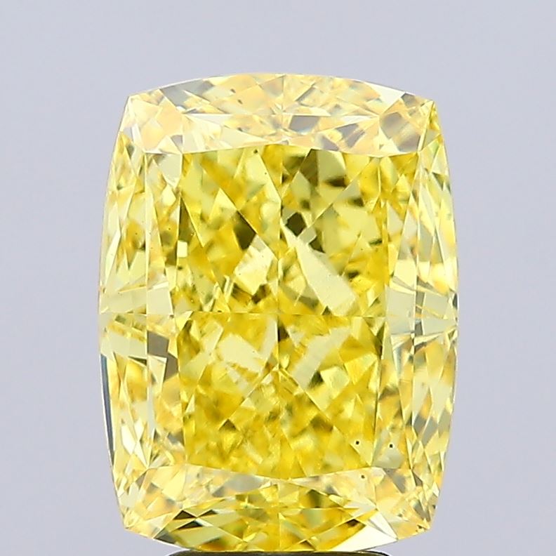6.53 ct. cushion Lab Grown Diamond front image