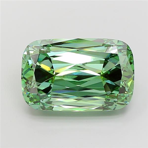 13.51 ct. cushion Lab Grown Diamond front image