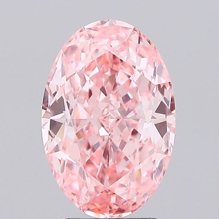 3.02 ct. oval Lab Grown Diamond front image