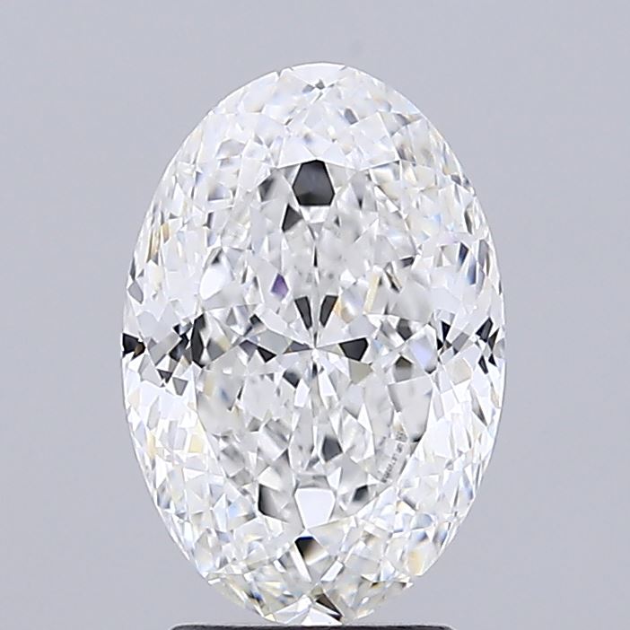 3.40 ct. oval Lab Grown Diamond front image