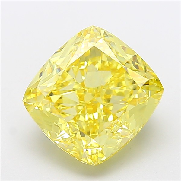 6.04 ct. cushion Lab Grown Diamond front image