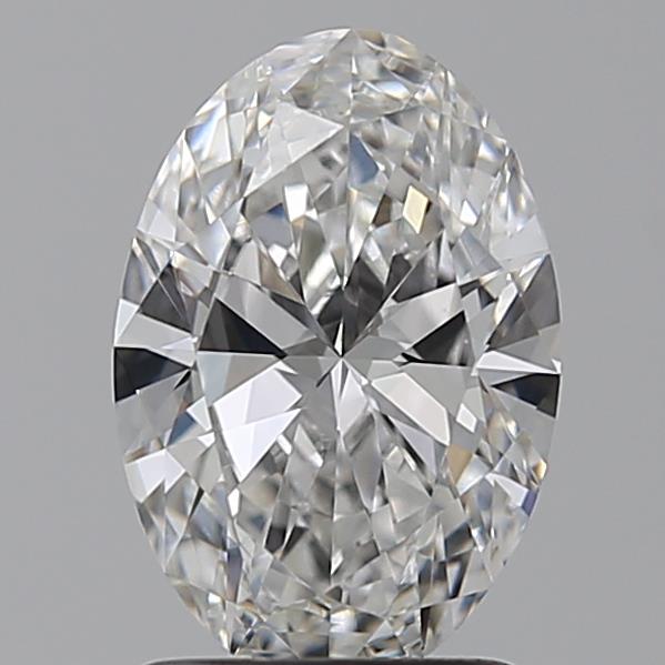 1.56 ct. oval Lab Grown Diamond front image