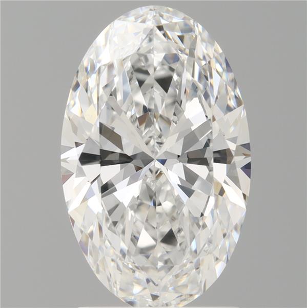 2.03 ct. oval Lab Grown Diamond front image