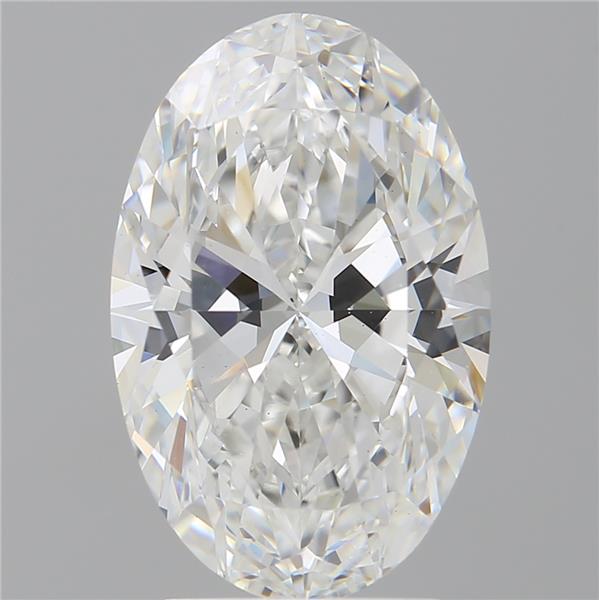 3.50 ct. oval Lab Grown Diamond front image