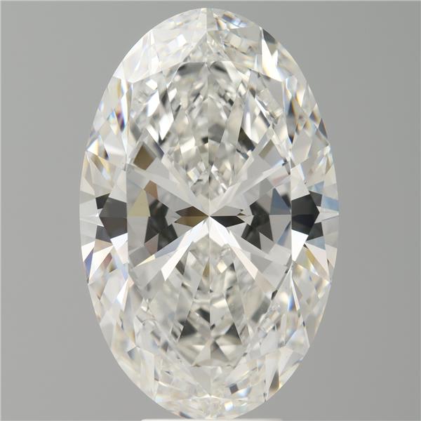 8.02 ct. oval Lab Grown Diamond front image