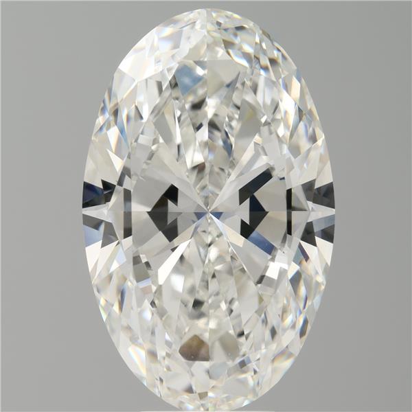 8.05 ct. oval Lab Grown Diamond front image