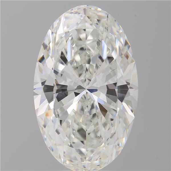 8.04 ct. oval Lab Grown Diamond front image