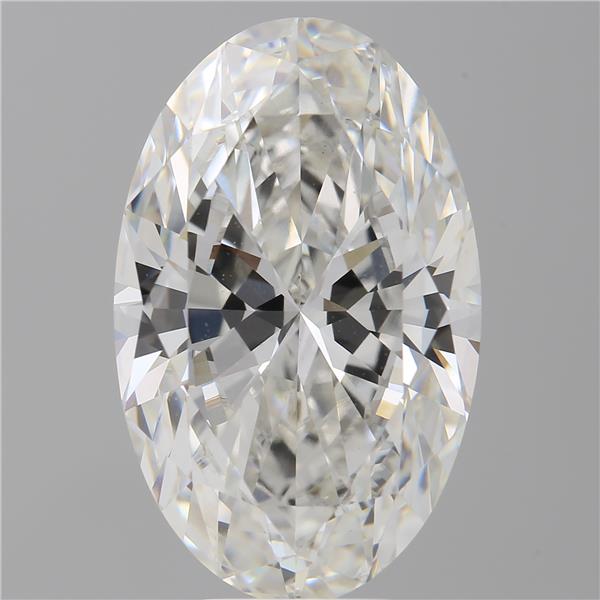 9.54 ct. oval Lab Grown Diamond front image