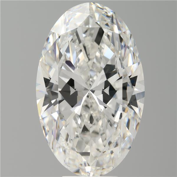 9.09 ct. oval Lab Grown Diamond front image