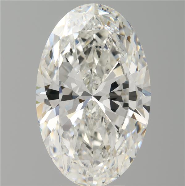 7.00 ct. oval Lab Grown Diamond front image