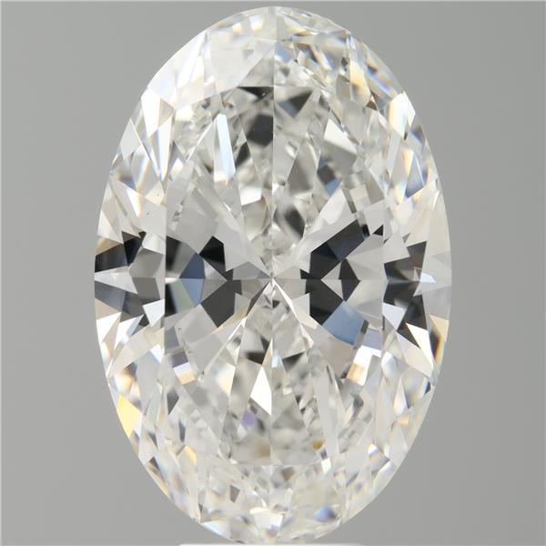 9.01 ct. oval Lab Grown Diamond front image