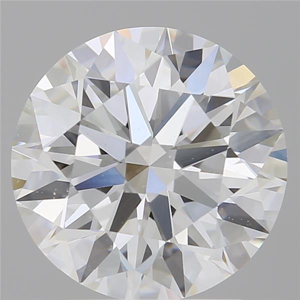 2.60 ct. round Lab Grown Diamond front image
