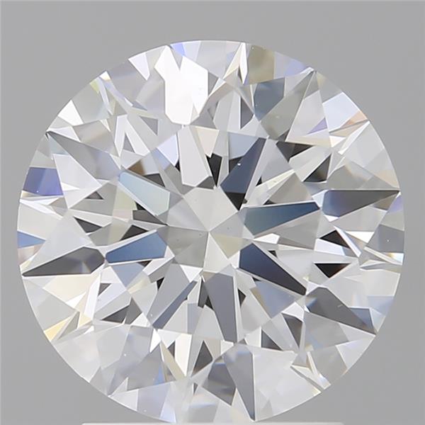 2.60 ct. round Lab Grown Diamond front image