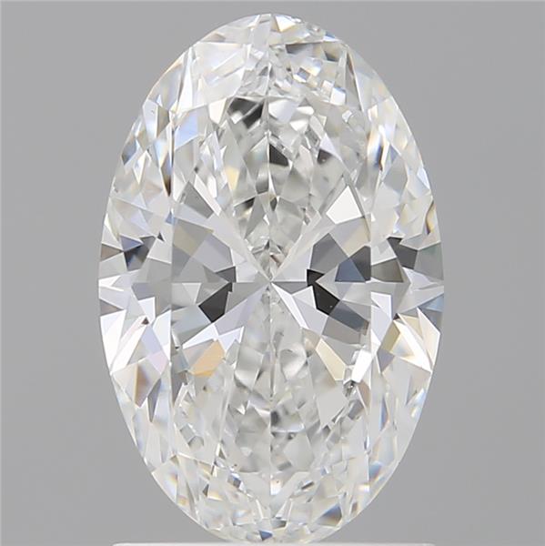 1.57 ct. oval Lab Grown Diamond front image