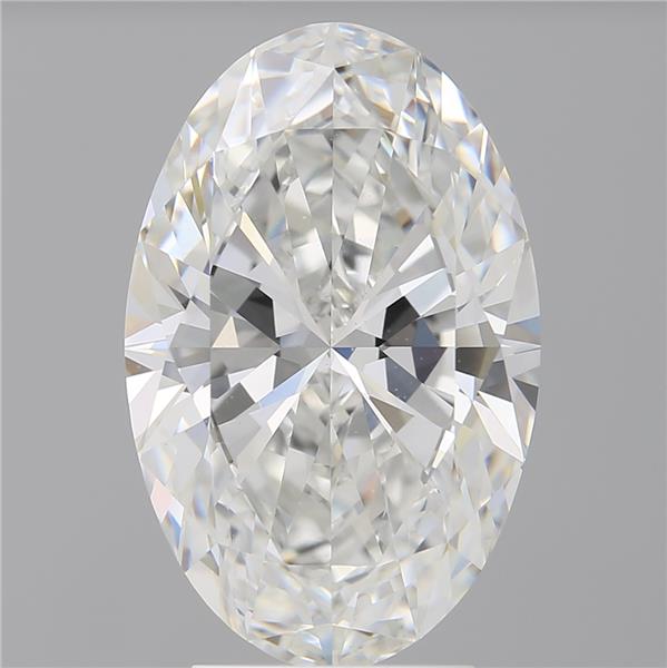 4.09 ct. oval Lab Grown Diamond front image