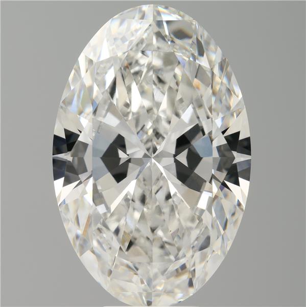 10.00 ct. oval Lab Grown Diamond front image