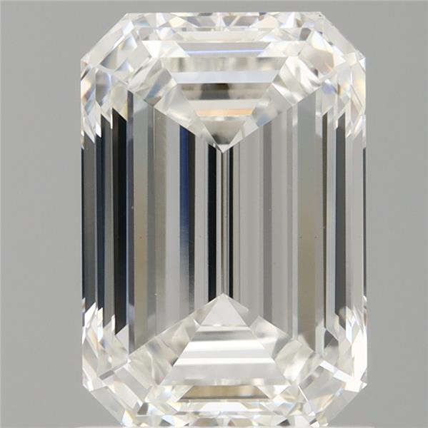 1.54 ct. emerald Lab Grown Diamond front image