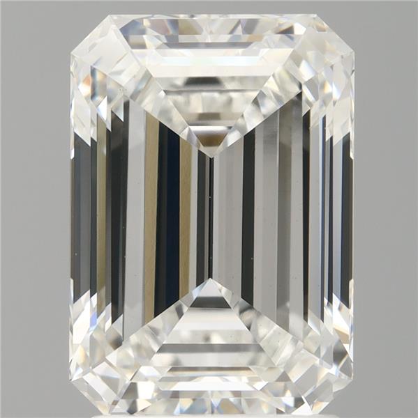 2.60 ct. emerald Lab Grown Diamond front image