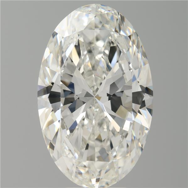 8.03 ct. oval Lab Grown Diamond front image
