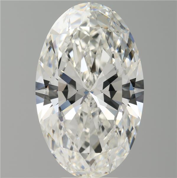 8.02 ct. oval Lab Grown Diamond front image