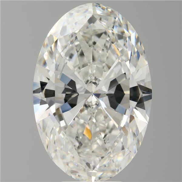 9.02 ct. oval Lab Grown Diamond front image