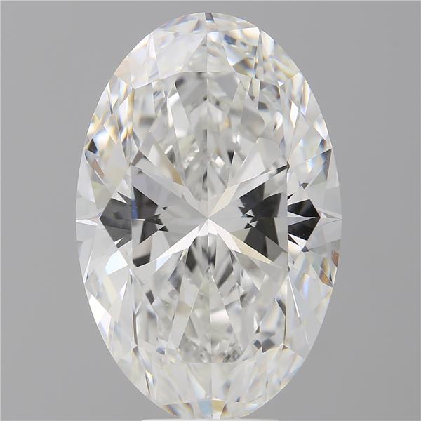 9.05 ct. oval Lab Grown Diamond front image