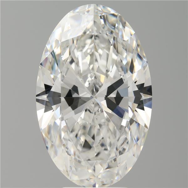 7.04 ct. oval Lab Grown Diamond front image